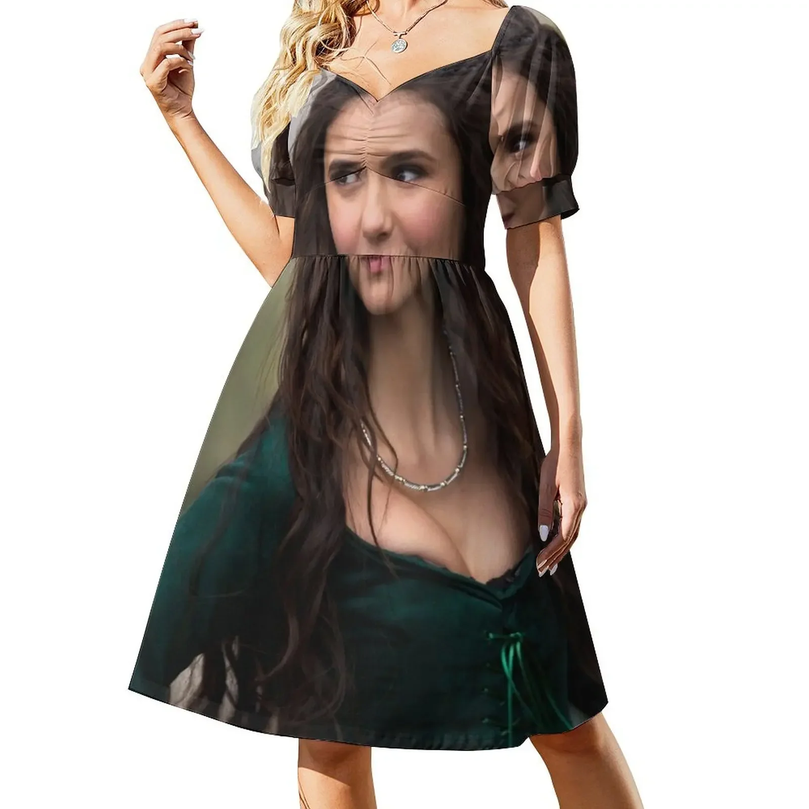 Katherine Pierce Short-Sleeved Dress womens clothing long dress women women's dresses luxury
Katherine Pierce Short-Sleeved Dress womens clothing long dress women women's dresses luxury