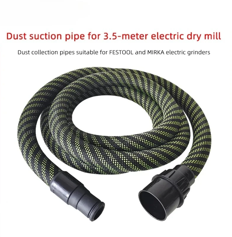 Dust collector Dust collection hose Anti-static 3.5M /5M for FESTOOL MIRKA 3M vacuum cleaner Grinder Polisher
Dust collector Dust collection hose Anti-static 3.5M /5M for FESTOOL MIRKA 3M vacuum cleaner Grinder Polisher