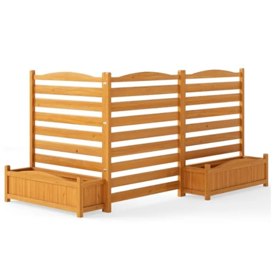 3-Panel Air Conditioner Fence with Planter Box 40''H No-Dig Wooden Privacy Screen for AC Unit Trash Can Pool Equipment Enclosur
3-Panel Air Conditioner Fence with Planter Box 40''H No-Dig Wooden Privacy Screen for AC Unit Trash Can Pool Equipment Enclosur