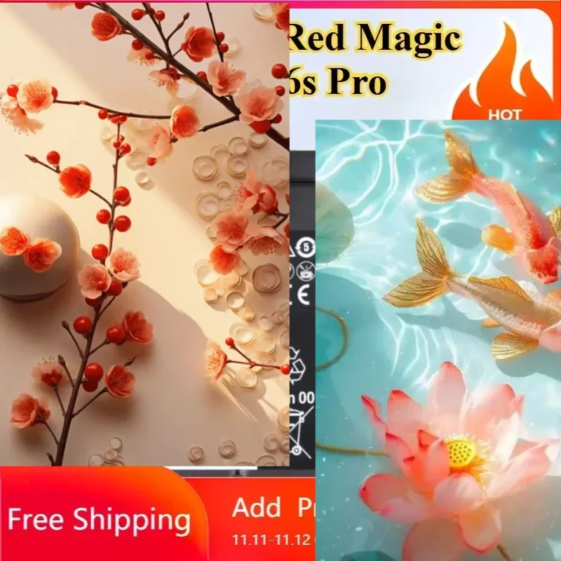 NX679J Battery Suitable for ZTE Nubia Red Magic 7 NX679J6 Pro 6s Pro Battery Li3945T44P8h556490 Phone Battery Replacement
NX679J Battery Suitable for ZTE Nubia Red Magic 7 NX679J6 Pro 6s Pro Battery Li3945T44P8h556490 Phone Battery Replacement