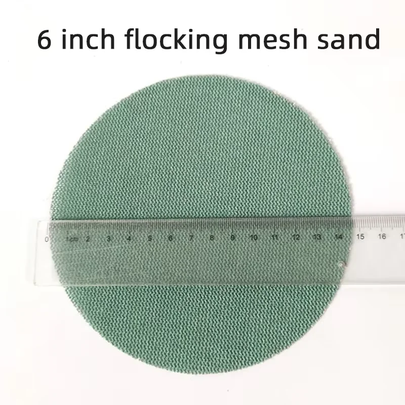 6 inch 150mm Green Mesh Sandpaper Suitable for Mirka Grid Sandpaper Flocking Sheet Polishing Car Vacuum Sheet 80-400 Grit
6 inch 150mm Green Mesh Sandpaper Suitable for Mirka Grid Sandpaper Flocking Sheet Polishing Car Vacuum Sheet 80-400 Grit