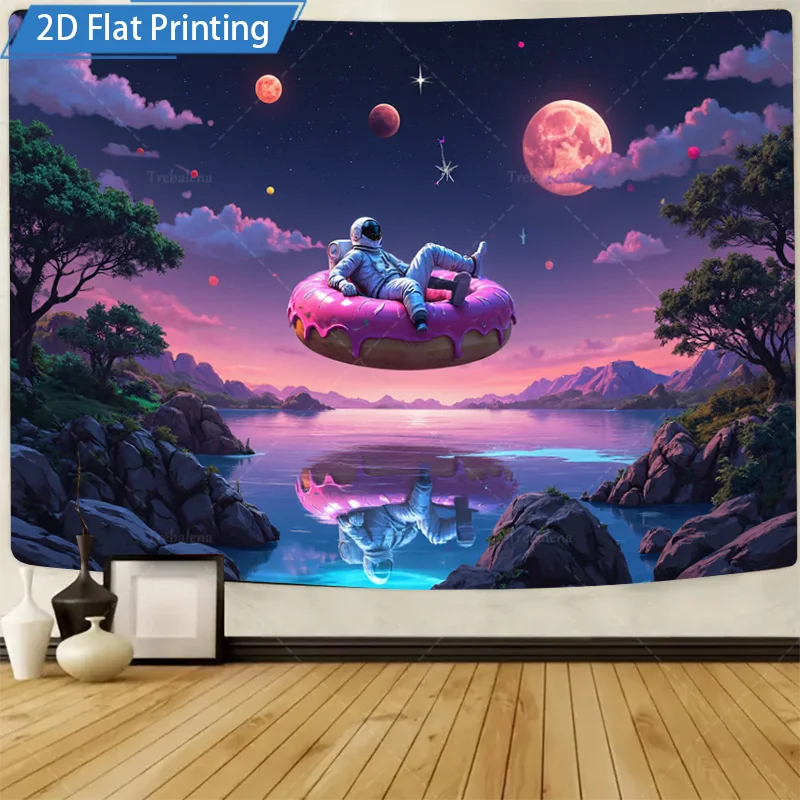 1шт настенный гобелен космонавт на пончике в космосе фэнтезийный пейзажный настенный гобелен
1шт настенный гобелен космонавт на пончике в космосе фэнтезийный пейзажный настенный гобелен