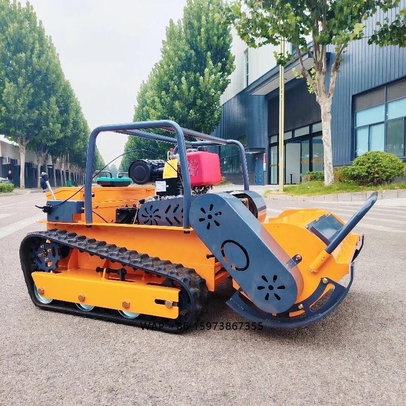 CE EPA Approved All Terrain Grass Cutting Machine Agriculture Rubber Tracks Remote Control Robot Flail Mower
CE EPA Approved All Terrain Grass Cutting Machine Agriculture Rubber Tracks Remote Control Robot Flail Mower