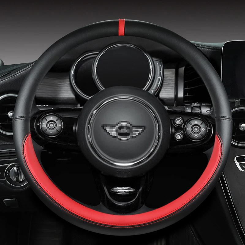 Microfiber Leather Car Steering Wheel Cover For MINI Cooper R50 R55 R56 F57 Clubman Countryman Clubvan Coupe Auto Accessories
Microfiber Leather Car Steering Wheel Cover For MINI Cooper R50 R55 R56 F57 Clubman Countryman Clubvan Coupe Auto Accessories