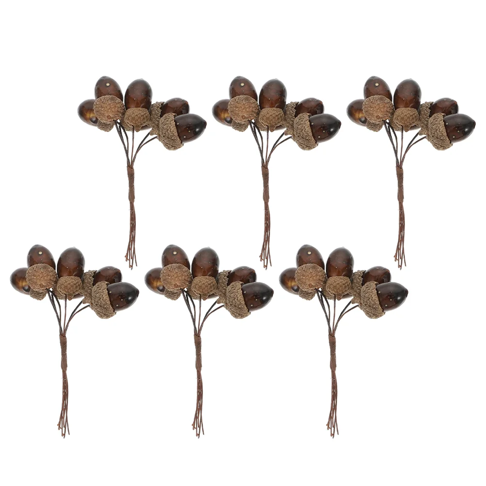 6 Pcs Camping Artificial Pine Nuts Fake Decors Plastic Faux Branches Cones for Crafts Bulk
6 Pcs Camping Artificial Pine Nuts Fake Decors Plastic Faux Branches Cones for Crafts Bulk