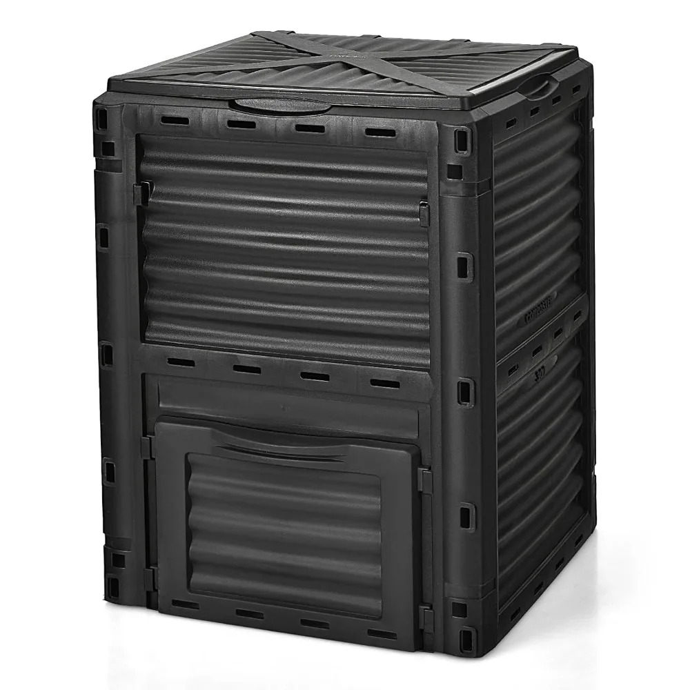 Compost Bin Outdoor, 80 Gallon Garden Compost Bin with Top Lid & Bottom Door, Aerating Outdoor Compost Box Waste, Customized
Compost Bin Outdoor, 80 Gallon Garden Compost Bin with Top Lid & Bottom Door, Aerating Outdoor Compost Box Waste, Customized