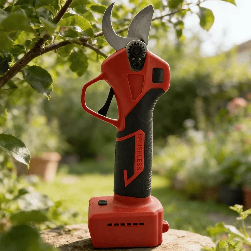 Бесщеточный электрический секатор, 4-скоростной беспроводной литиевый аккумулятор, перезаряжаемый ручной резак для ветвей фруктовых деревьев, садовый инструмент
Бесщеточный электрический секатор, 4-скоростной беспроводной литиевый аккумулятор, перезаряжаемый ручной резак для ветвей фруктовых деревьев, садовый инструмент