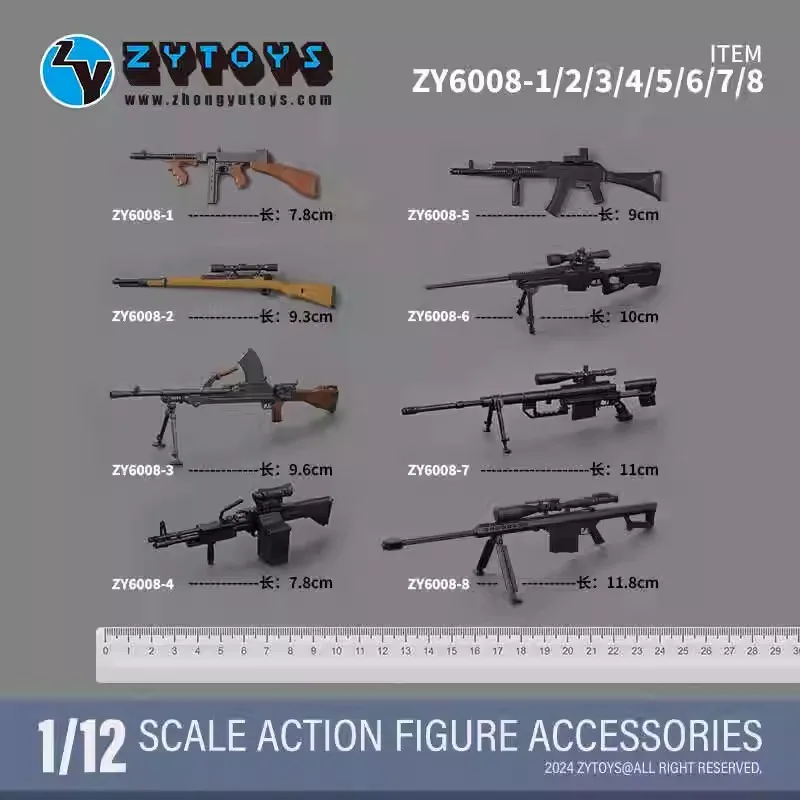 ZYTOYS ZY6008 1/12 Сумка для оружия M1928 98K Снайперская винтовка Bren MK43 AK74M MK13 M200 M82A1 Пластиковая игрушка подходит для 6-дюймовой экшн-фигурки в наличии
ZYTOYS ZY6008 1/12 Сумка для оружия M1928 98K Снайперская винтовка Bren MK43 AK74M MK13 M200 M82A1 Пластиковая игрушка подходит для 6-дюймовой экшн-фигурки в наличии