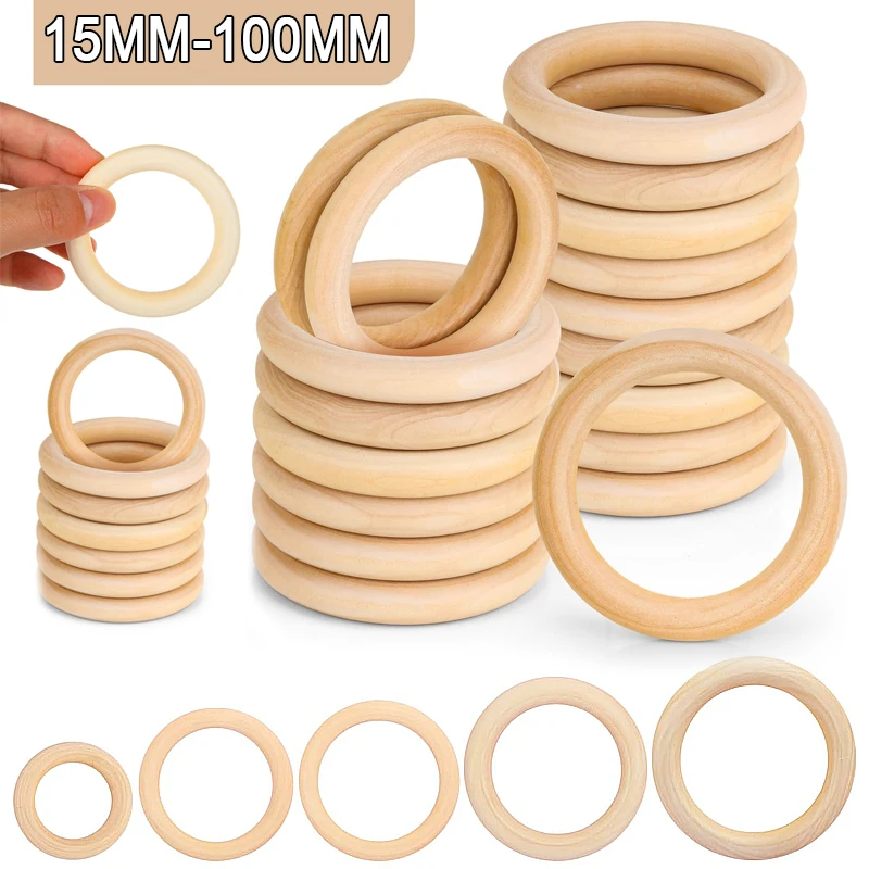 Wooden Rings Wooden Hoops for Craft Wood Rings Circle Macrame Accessories Round DIY 15-100MM Wood Hoops Wood Craft Decoration
Wooden Rings Wooden Hoops for Craft Wood Rings Circle Macrame Accessories Round DIY 15-100MM Wood Hoops Wood Craft Decoration