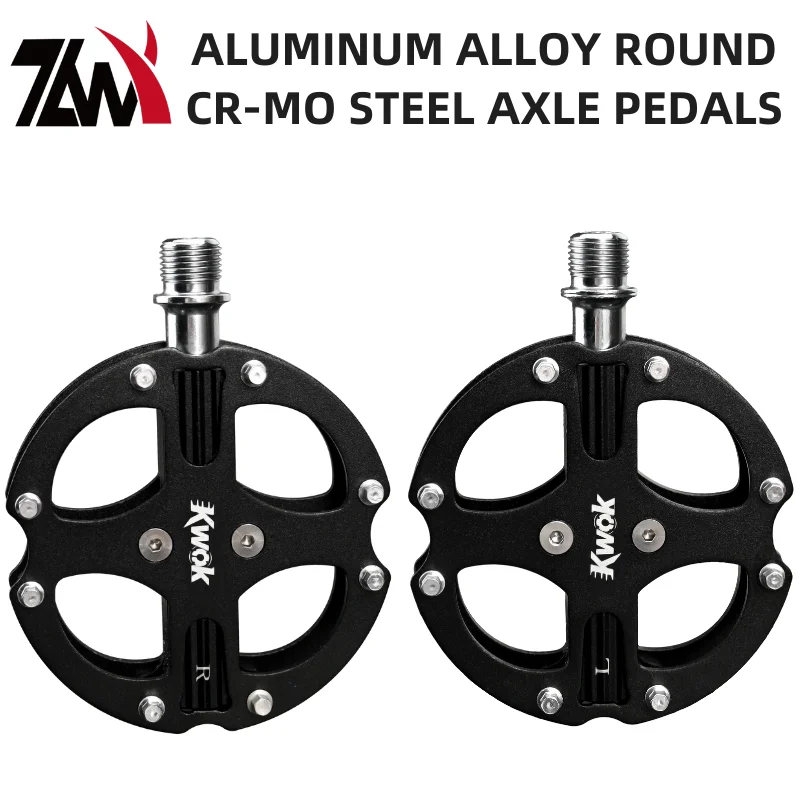 Велосипедные педали KWOK Сверхлегкие велосипедные педали из алюминиевого сплава с 3 герметичными подшипниками CR-MO, нескользящие легкие велосипедные педали для MTB/дороги
Велосипедные педали KWOK Сверхлегкие велосипедные педали из алюминиевого сплава с 3 герметичными подшипниками CR-MO, нескользящие легкие велосипедные педали для MTB/дороги