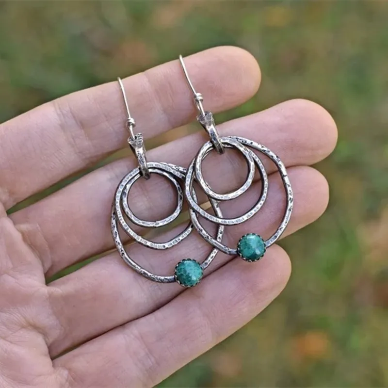 KSRA Fashion Bohemian Geometric Retro Circle Green Color Beaded Earrings for Women Daily Commuter Jewelry 2024 New
KSRA Fashion Bohemian Geometric Retro Circle Green Color Beaded Earrings for Women Daily Commuter Jewelry 2024 New