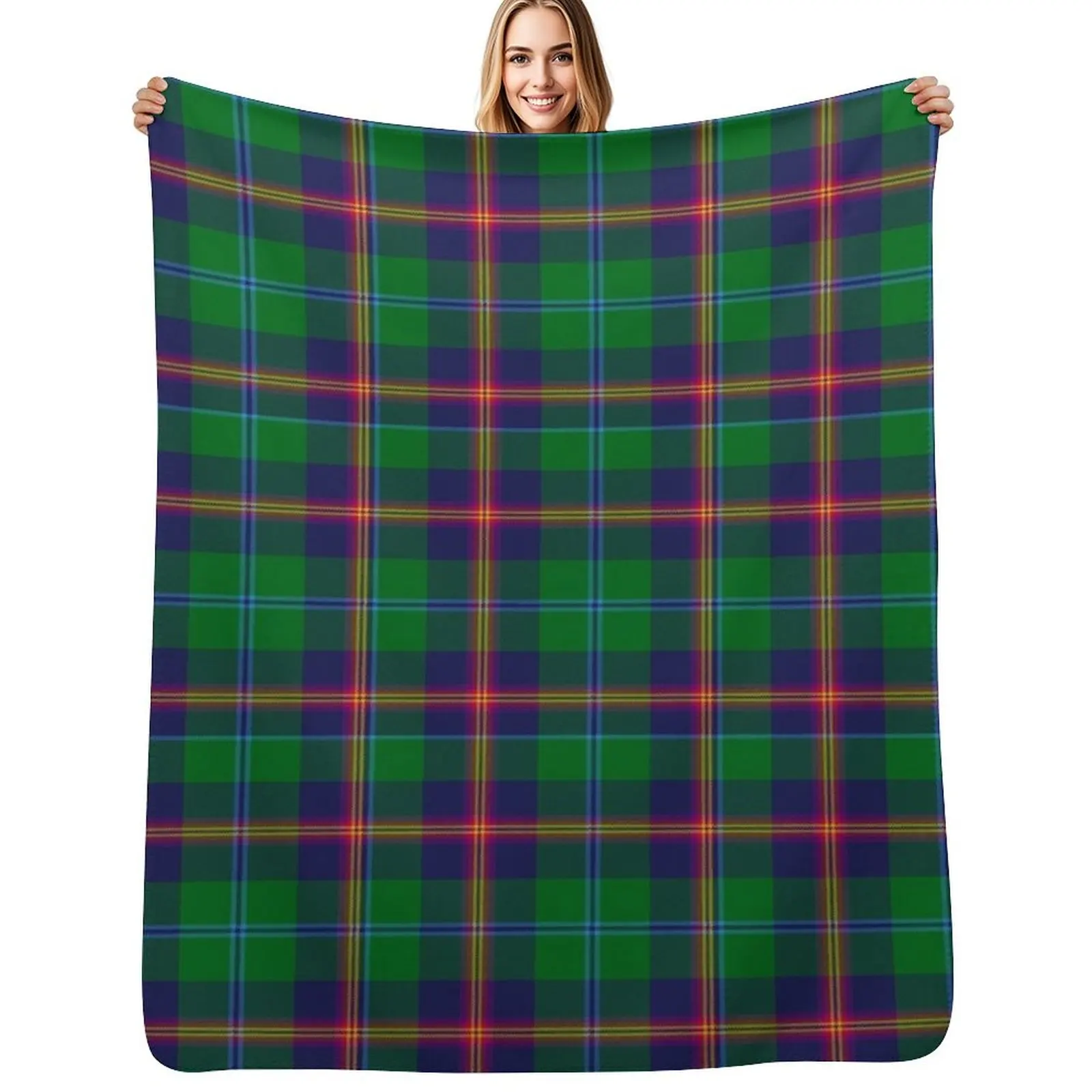 Clan Young Tartan Throw Blanket Men's Soft Warm Throw Blanket for Couch
Clan Young Tartan Throw Blanket Men's Soft Warm Throw Blanket for Couch