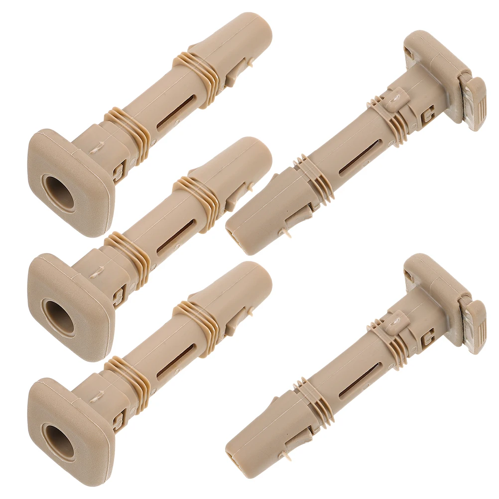 5 pcs Car Seat Headrest Accessories Plastic Guide Parts Beige Tube Adjustable Locking Design Comfortable Support Square Shape
5 pcs Car Seat Headrest Accessories Plastic Guide Parts Beige Tube Adjustable Locking Design Comfortable Support Square Shape