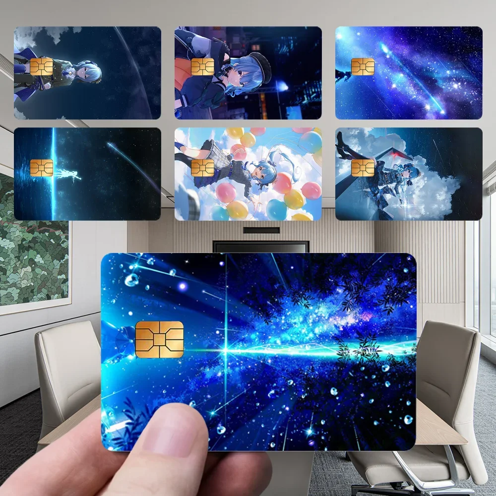 H-Hoshimachi Suisei-ES Stickers New Cartoon Card Debit Bank Charge Card Bus Metro Waterproof Sticker Decal Decoration
H-Hoshimachi Suisei-ES Stickers New Cartoon Card Debit Bank Charge Card Bus Metro Waterproof Sticker Decal Decoration