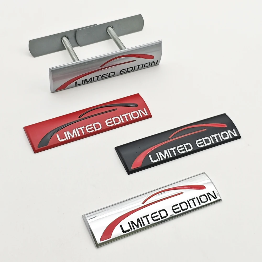 3D Metal Car Front Grill Emblem Limited Edition Logo Sticker Trunk Fender Badge Decals For BMW VW Audi Honda Toyota Accessories
3D Metal Car Front Grill Emblem Limited Edition Logo Sticker Trunk Fender Badge Decals For BMW VW Audi Honda Toyota Accessories