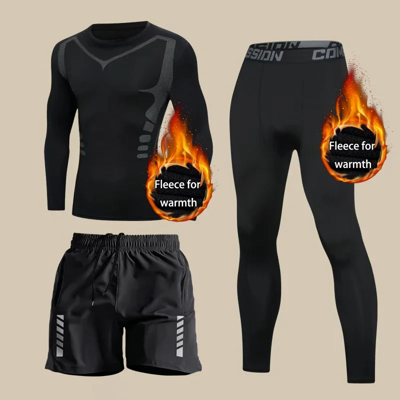 Thermal self-heating outdoor sports set, thermal underwear for men's winter cycling and skiing, elastic quick-drying set
Thermal self-heating outdoor sports set, thermal underwear for men's winter cycling and skiing, elastic quick-drying set