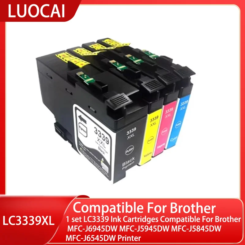 1 set LC3339 Ink Cartridges Compatible For Brother MFC-J6945DW MFC-J5945DW MFC-J5845DW MFC-J6545DW Printer
1 set LC3339 Ink Cartridges Compatible For Brother MFC-J6945DW MFC-J5945DW MFC-J5845DW MFC-J6545DW Printer