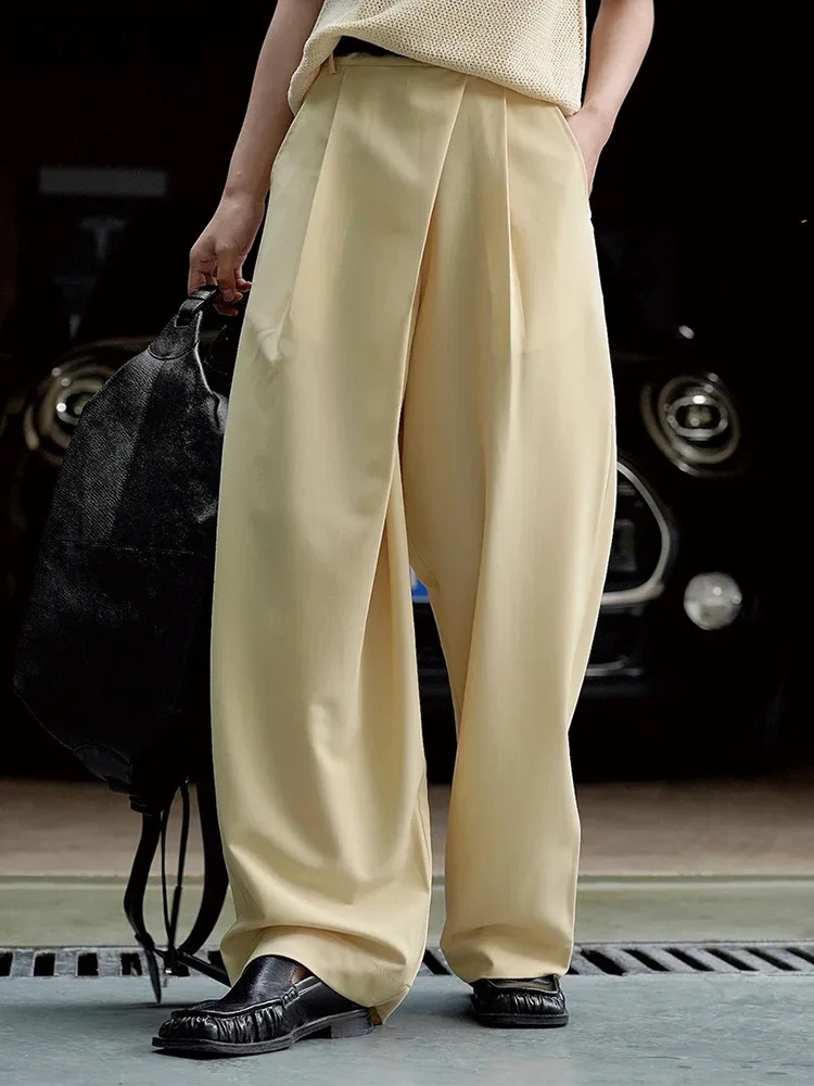 BZVW Korean Pants For Women High Waist Spliced Solid Thin Straight Trousers Casual Female Clothing 2024 Spring New 2YA1353
BZVW Korean Pants For Women High Waist Spliced Solid Thin Straight Trousers Casual Female Clothing 2024 Spring New 2YA1353