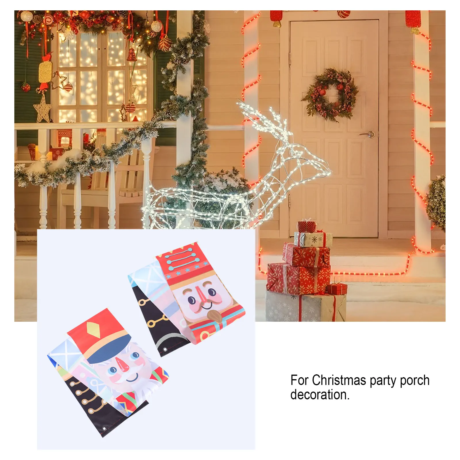 Christmas Nutcracker Door Pendant Oxford Cloth Colorful Xmas Door Hanging Festive Xmas Wall Decor Xmas Party Decoration
Christmas Nutcracker Door Pendant Oxford Cloth Colorful Xmas Door Hanging Festive Xmas Wall Decor Xmas Party Decoration