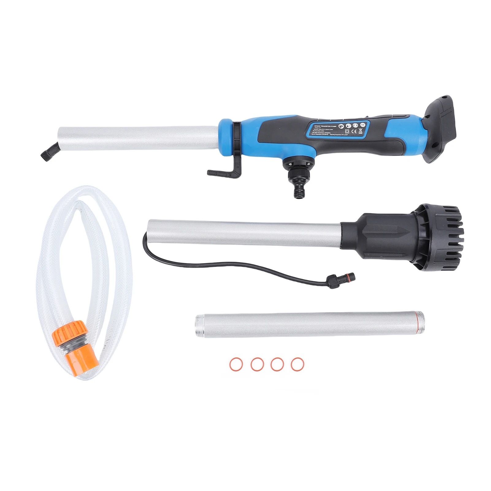 Cordless Stick Water Transfer Pump Suitable for BL1830B BL1840B BL1850B BL1860B BL1815 Battery 36LPM Portable Sump Pump
Cordless Stick Water Transfer Pump Suitable for BL1830B BL1840B BL1850B BL1860B BL1815 Battery 36LPM Portable Sump Pump