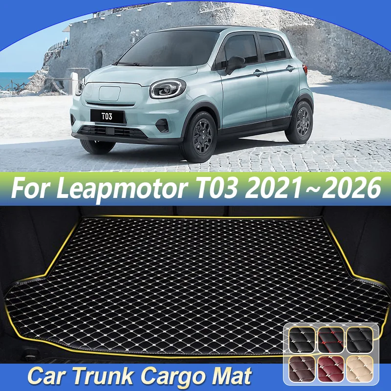 Коврик в багажник из кожи для Leapmotor T03 2021-2026 (2022, 2023, 2024, 2025) – защита от грязи, поддон для хранения, аксессуары для багажника
Коврик в багажник из кожи для Leapmotor T03 2021-2026 (2022, 2023, 2024, 2025) – защита от грязи, поддон для хранения, аксессуары для багажника