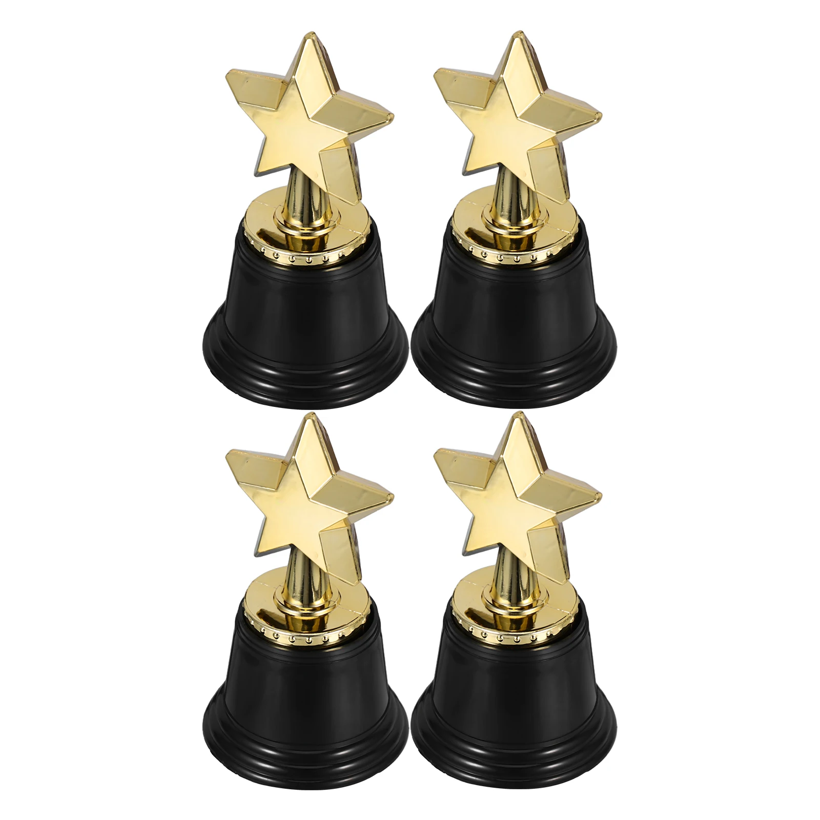 4 PCS Trophy Five-pointed Star Children Sports Football Golden Kids Soccer Trophies Classroom Award
4 PCS Trophy Five-pointed Star Children Sports Football Golden Kids Soccer Trophies Classroom Award