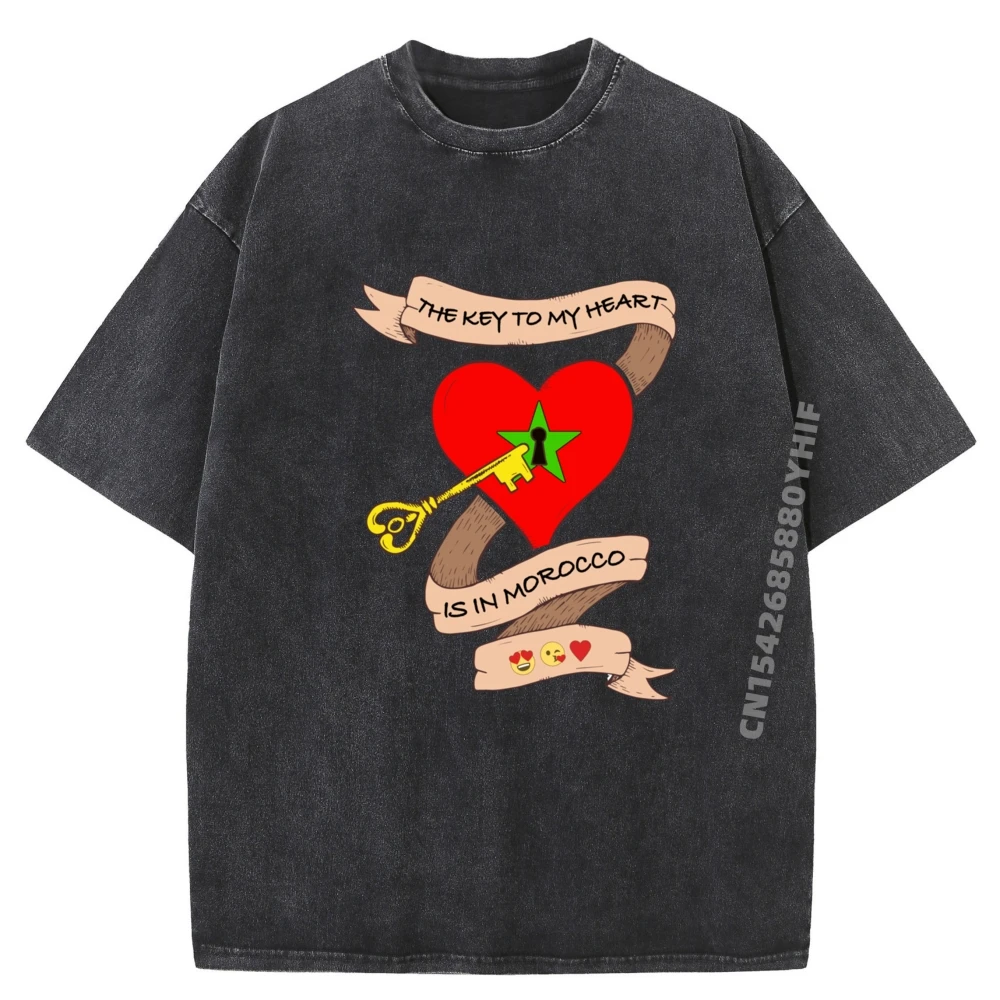Mens Tops & Tees Graphic T-shirts Men My Heart Is In Morocco Vintage Washed T-shirts Latest Printed Tshirt
Mens Tops & Tees Graphic T-shirts Men My Heart Is In Morocco Vintage Washed T-shirts Latest Printed Tshirt