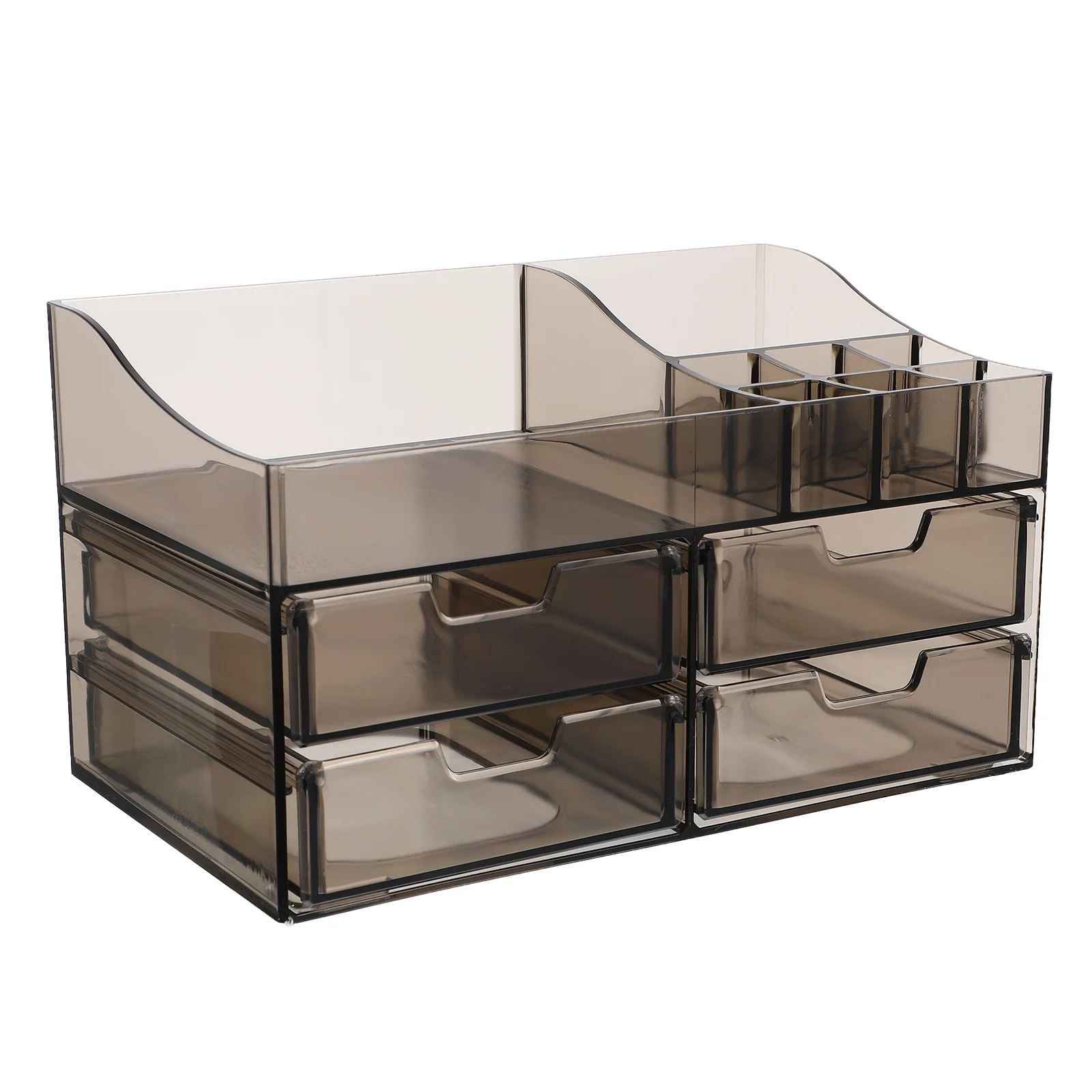 1pc Multifunctional Transparent Storage Box Multilayer Desktop Organizer for Jewelry Necklaces Hair Clips Drawer Type
1pc Multifunctional Transparent Storage Box Multilayer Desktop Organizer for Jewelry Necklaces Hair Clips Drawer Type