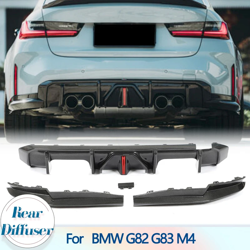 Car Rear Bumper Diffuser Lip Splitters For BMW G82 G83 M4 2021 2022 Dry Carbon Fiber Rear Diffuser Lip Protector Body Kits
Car Rear Bumper Diffuser Lip Splitters For BMW G82 G83 M4 2021 2022 Dry Carbon Fiber Rear Diffuser Lip Protector Body Kits
