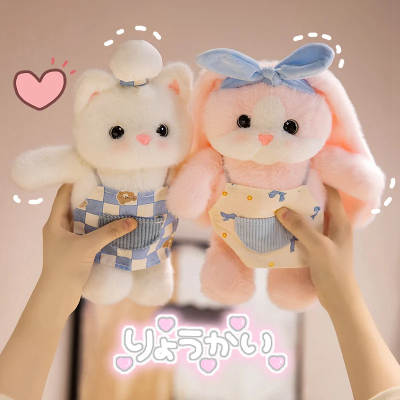 28cm Kawaii Cat Plushies Cosplay Waiter Waitress Kitten Soft Toys Stuffed Animal White Cat Pink Bunny Devon Rex Cute Dolls
28cm Kawaii Cat Plushies Cosplay Waiter Waitress Kitten Soft Toys Stuffed Animal White Cat Pink Bunny Devon Rex Cute Dolls