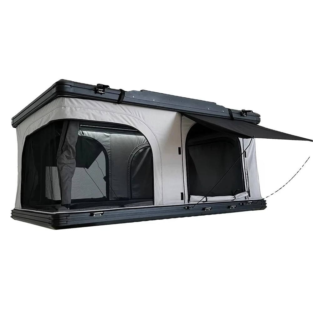 Applicable to Xscamper Outdoor 3-4 Person High Quality Hard Shell Foldable Camping Truck Rooftop Tent Aluminum Roof Top Tent
Applicable to Xscamper Outdoor 3-4 Person High Quality Hard Shell Foldable Camping Truck Rooftop Tent Aluminum Roof Top Tent