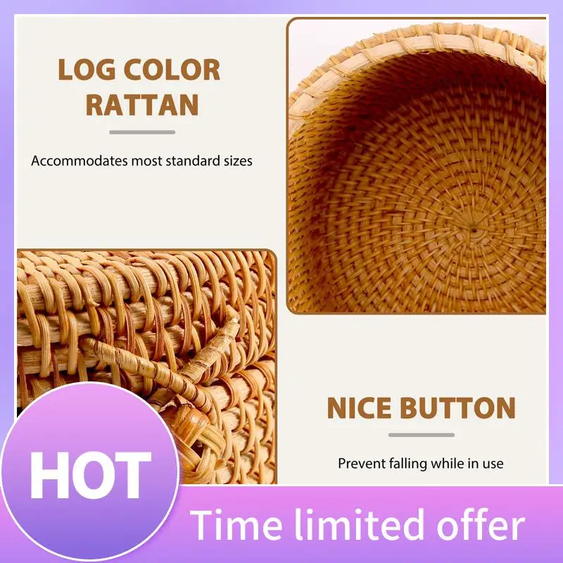 B69C Коробка для салфеток из ротанга, крышка для туалетной бумаги, плетеные декоративные держатели с крышкой для хранения одного рулона и салфеток в ванной комнате 
B69C Коробка для салфеток из ротанга, крышка для туалетной бумаги, плетеные декоративные держатели с крышкой для хранения одного рулона и салфеток в ванной комнате