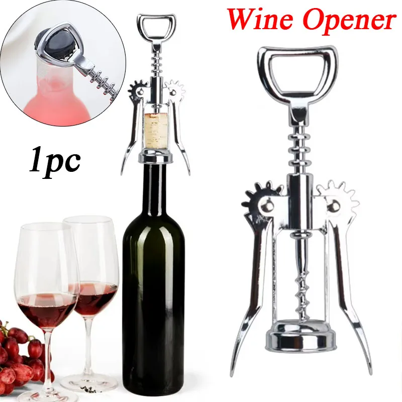 1pc Wine Opener Multifunctional Portable Metal Wing Type Wine Cork Remover Tools Accessories For Restaurant Chateau Kitchen
1pc Wine Opener Multifunctional Portable Metal Wing Type Wine Cork Remover Tools Accessories For Restaurant Chateau Kitchen
