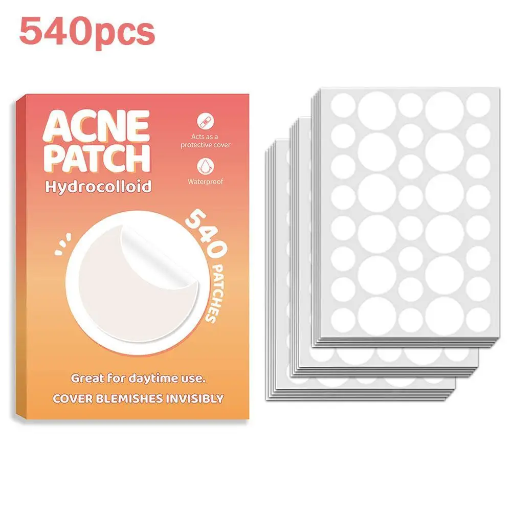 540patch Acne Pimple Patches Translucent Matte Hydrocolloid Salicylic Acid Tea Tree Oil For Inflamed Acne Improve Whiteheads 
540patch Acne Pimple Patches Translucent Matte Hydrocolloid Salicylic Acid Tea Tree Oil For Inflamed Acne Improve Whiteheads