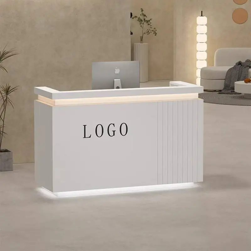 Counter Logo Reception Desks Display Aesthetics Luxury Salon Reception Desks Modern Design Empfangs Tresen Nordic Furniture
Counter Logo Reception Desks Display Aesthetics Luxury Salon Reception Desks Modern Design Empfangs Tresen Nordic Furniture