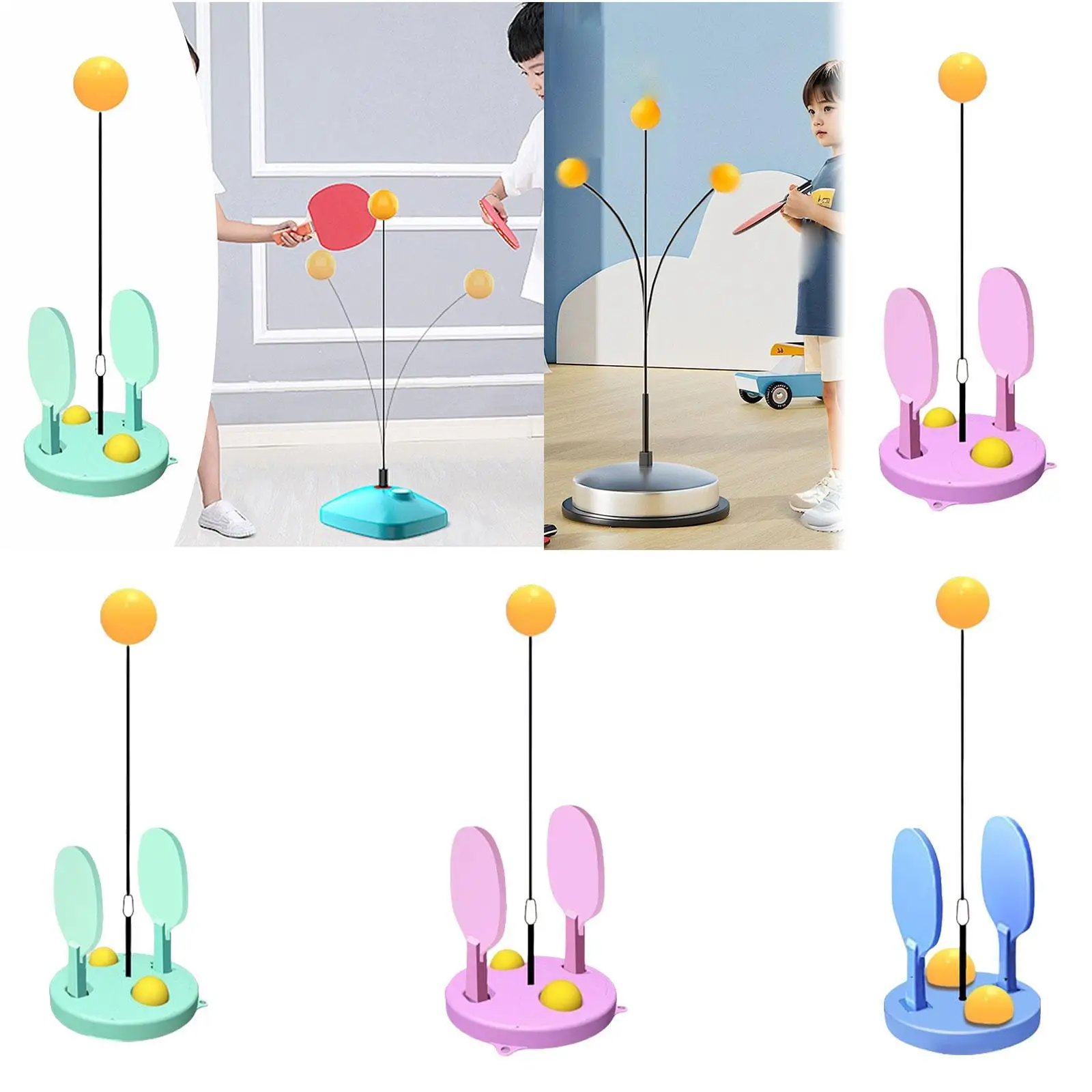 Pong Balls Paddles Set Portable with Racket and Balls Adults and Kids Practice Ball Adjustable Height Table Tennis Training
Pong Balls Paddles Set Portable with Racket and Balls Adults and Kids Practice Ball Adjustable Height Table Tennis Training