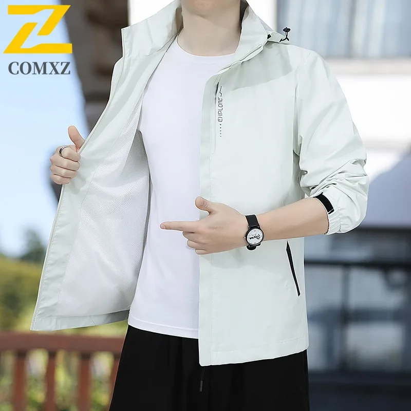COMXZ Men Jacket 2025 Outdoor Waterproof Windproof Solid Color Hiking Camping Gorpcore Jackets Trekking Mountaineering Outerwear
COMXZ Men Jacket 2025 Outdoor Waterproof Windproof Solid Color Hiking Camping Gorpcore Jackets Trekking Mountaineering Outerwear