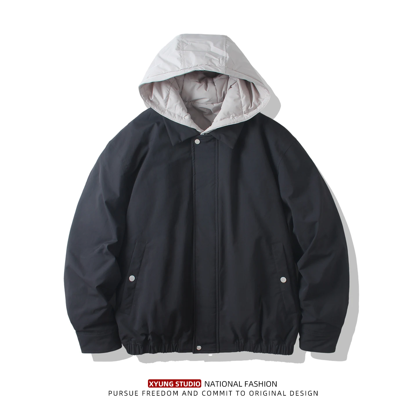 Мужское зимнее белое пальто с капюшоном Thiened Du down Jaet, повседневное морозостойкое искусственное хлопковое пальто из двух предметов, полиэфирное волокно
Мужское зимнее белое пальто с капюшоном Thiened Du down Jaet, повседневное морозостойкое искусственное хлопковое пальто из двух предметов, полиэфирное волокно