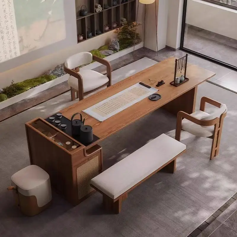 study desk tea table integrated home living room office
study desk tea table integrated home living room office