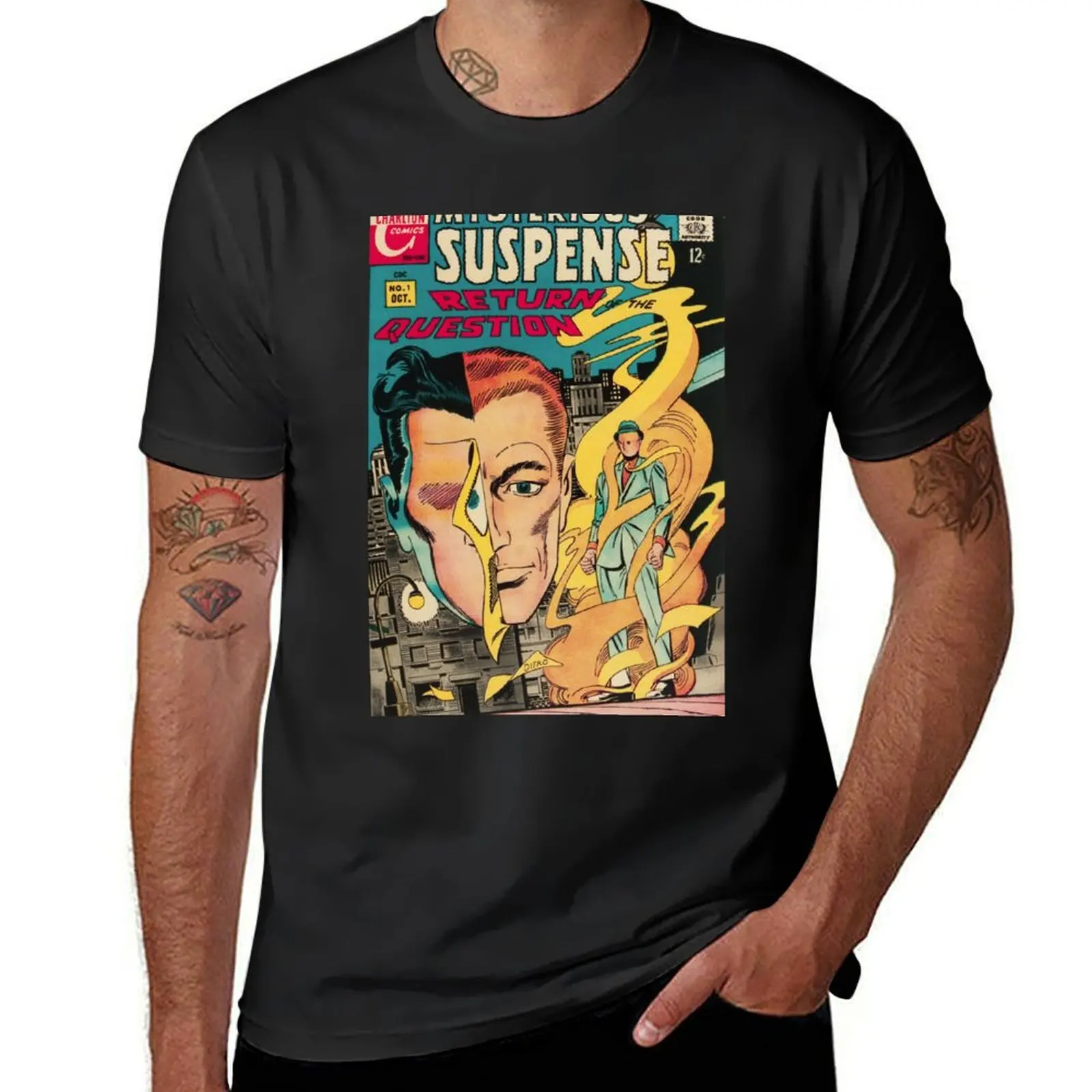 Mysterious Suspense #1 T-Shirt tees oversized graphic tee new edition topping men workout shirt
Mysterious Suspense #1 T-Shirt tees oversized graphic tee new edition topping men workout shirt