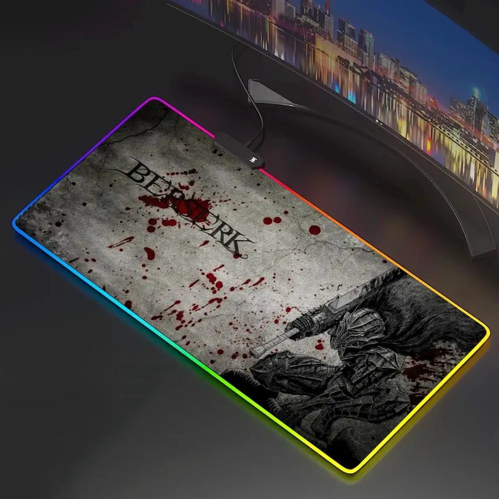 Anime Berserk коврик для мыши, коврик для мыши Rgb, игровой подсветка, аксессуары для ПК, игровая клавиатура, коврик с подсветкой, защитные коврики для рабочего стола X
Anime Berserk коврик для мыши, коврик для мыши Rgb, игровой подсветка, аксессуары для ПК, игровая клавиатура, коврик с подсветкой, защитные коврики для рабочего стола X