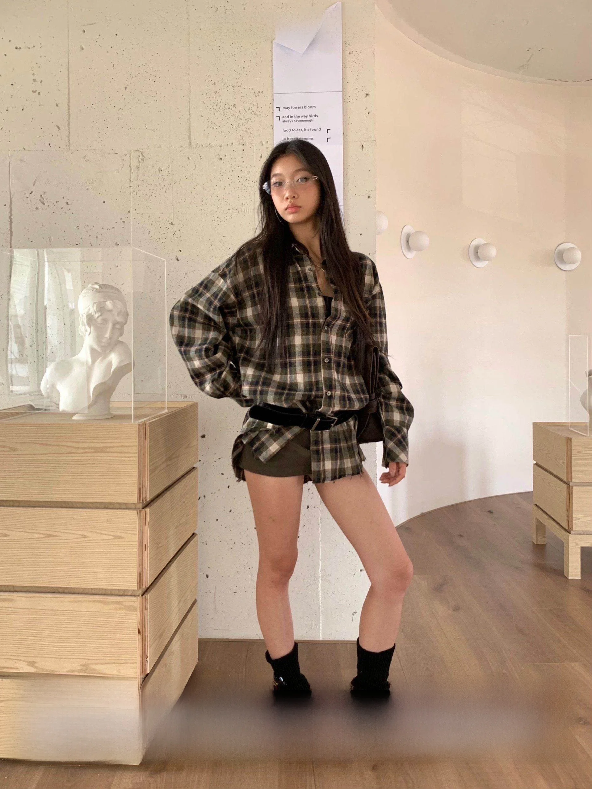 Пальто-рубашка Fortunee Early Autumn Vintage Brued Plaid женское свободное повседневное с длинным рукавом, теплое, из хлопка и полиэстера, средней длины
Пальто-рубашка Fortunee Early Autumn Vintage Brued Plaid женское свободное повседневное с длинным рукавом, теплое, из хлопка и полиэстера, средней длины