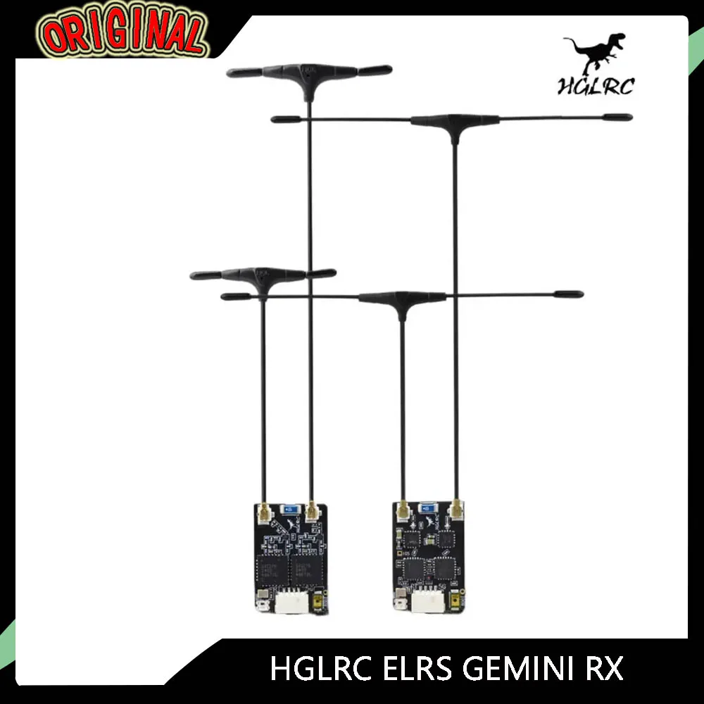 HGLRC 2025 ELRS GEMINI RX двухдиапазонный приемник 2,4G/915 МГц для радиоуправляемого самолета Дрон FPV дальнего действия
HGLRC 2025 ELRS GEMINI RX двухдиапазонный приемник 2,4G/915 МГц для радиоуправляемого самолета Дрон FPV дальнего действия