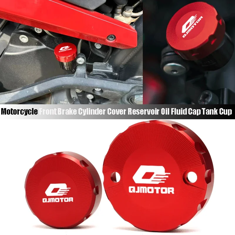 For QJMOTO QJ SRT 800 800X 800SX 800SRT SRT 800X 800 2022-2024 SRT800 Motorcycle Accessories CNC Rear Front Brake Fluid Covers
For QJMOTO QJ SRT 800 800X 800SX 800SRT SRT 800X 800 2022-2024 SRT800 Motorcycle Accessories CNC Rear Front Brake Fluid Covers