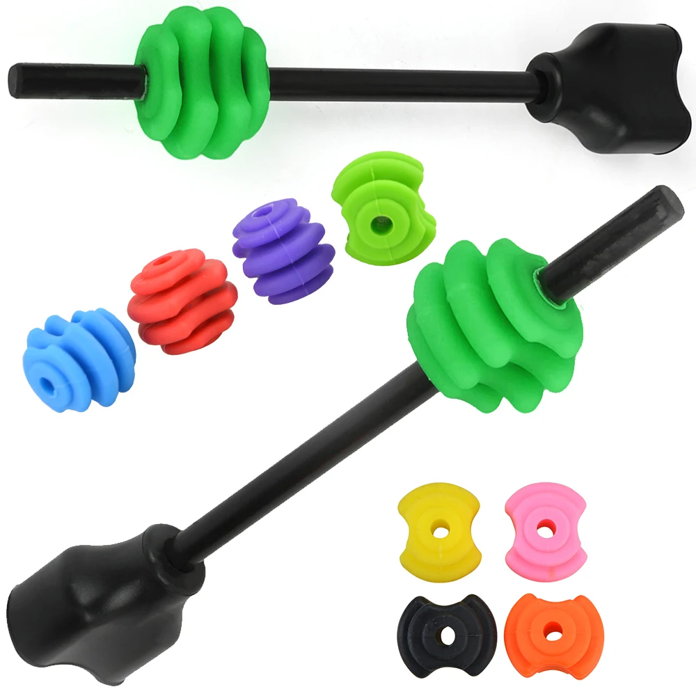 Vibration Absorbing String Stop Kit Archery Stabilizer with High Density Rubber Stop Ball Prolongs Bow and String Life
Vibration Absorbing String Stop Kit Archery Stabilizer with High Density Rubber Stop Ball Prolongs Bow and String Life