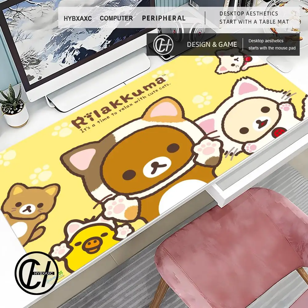 Kawaii game rubber pad cute mouse pad non-slip desk mat cartoon pink easy bear office computer accessories high-speed desktop
Kawaii game rubber pad cute mouse pad non-slip desk mat cartoon pink easy bear office computer accessories high-speed desktop