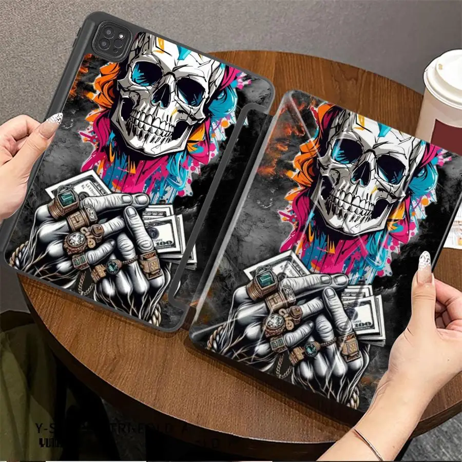 Tablet Case For iPad Mini 6 7 Pro 11th 10th 9th 8th 7th 12.9inch Pro 2025 Air 4 5 M3 M2 1 2 M4 11inch Holder Cover Crown Skull
Tablet Case For iPad Mini 6 7 Pro 11th 10th 9th 8th 7th 12.9inch Pro 2025 Air 4 5 M3 M2 1 2 M4 11inch Holder Cover Crown Skull