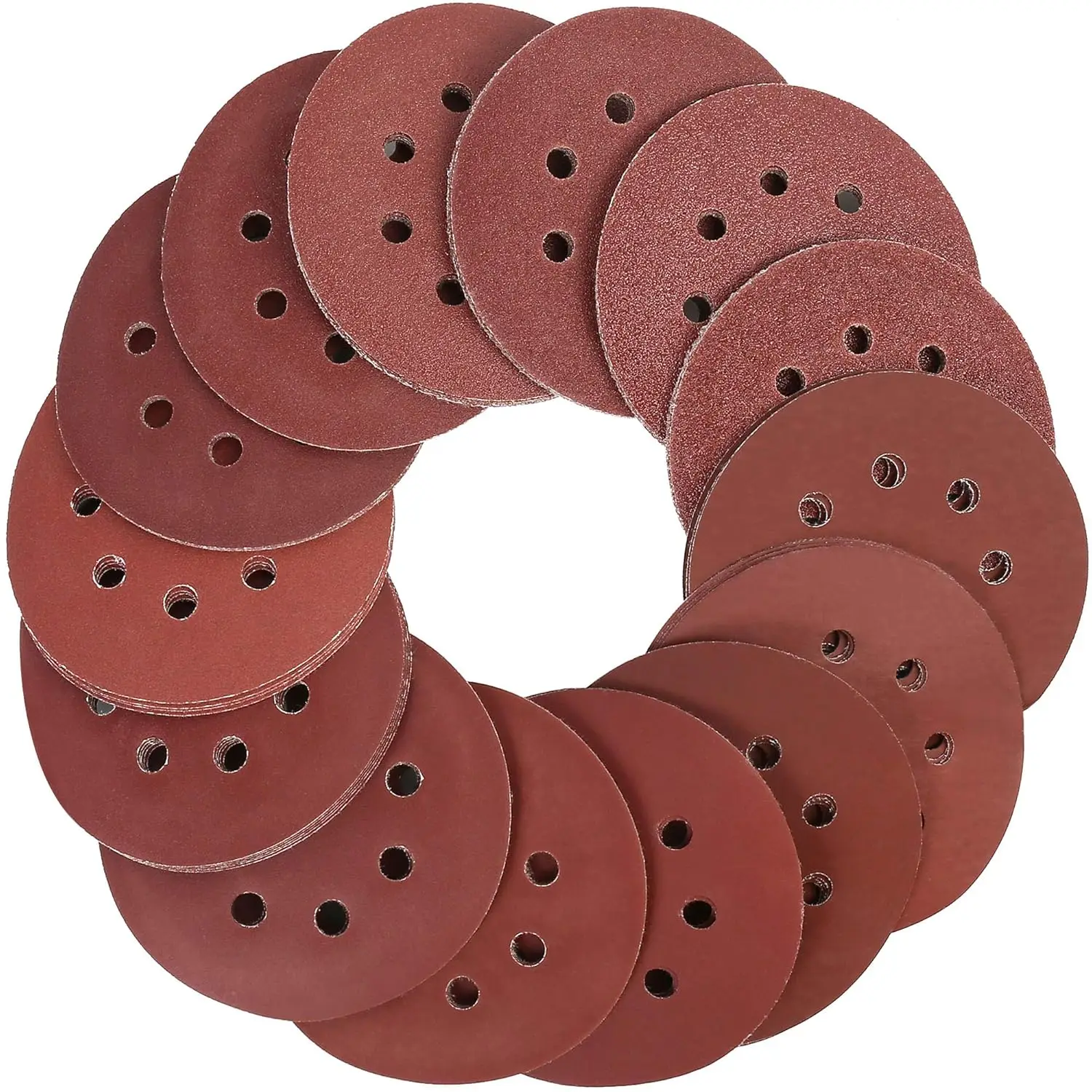 210-Pack 5 Inch Sanding Discs, 40-3000 Grit Hook and Loop Aluminum Oxide Sandpaper for Woodworking, Automotive Prep
210-Pack 5 Inch Sanding Discs, 40-3000 Grit Hook and Loop Aluminum Oxide Sandpaper for Woodworking, Automotive Prep