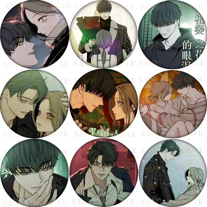Korean Manhwa Tears on a Withered Flower Cosplay Badge Anime Brooch Pin Accessories For Clothes Backpack Decoration gift
Korean Manhwa Tears on a Withered Flower Cosplay Badge Anime Brooch Pin Accessories For Clothes Backpack Decoration gift