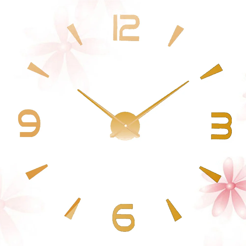 Acrylic Wall Oversize Round Silent Clock For Living Room Bedroom Bar Cafe Decor Number Dial Modern Simple Decorative Clock
Acrylic Wall Oversize Round Silent Clock For Living Room Bedroom Bar Cafe Decor Number Dial Modern Simple Decorative Clock